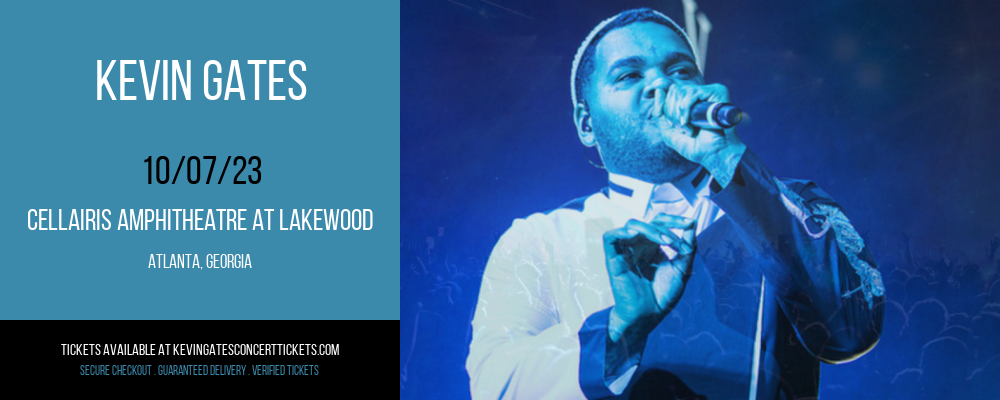 Kevin Gates at Cellairis Amphitheatre at Lakewood at Cellairis Amphitheatre at Lakewood